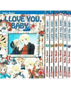 I Love You Baby 1/7 serie COMPLETA di Yoko Maki ed. Panini SC01