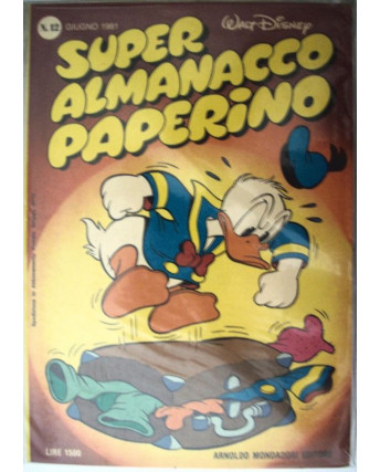 Super Almanacco Paperino N.12 Giugno 1981 -  Ed. Mondadori