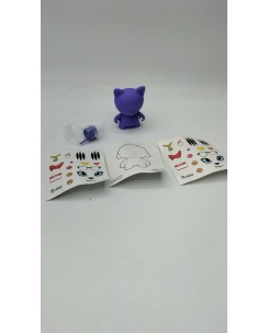 Superplastic Purple Uberjanky Figure Foomy Munny World NO BOX Gd39