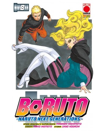 Boruto Naruto Next generation  8 di Kishimoto RISTAMPA NUOVO ed. PANINI  