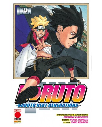 Boruto Naruto Next generation  4 di Kishimoto RISTAMPA NUOVO ed. PANINI  