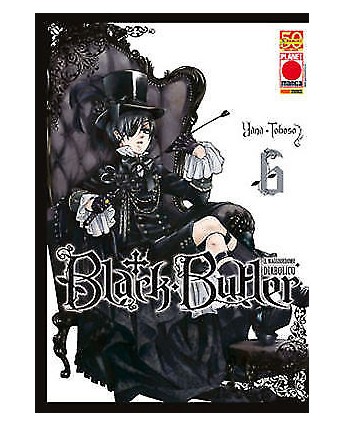 Black Butler n. 6 di Yana Toboso Kuroshitsuji NUOVO RISTAMPA ed. Panini