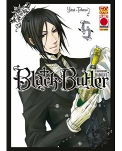 Black Butler n. 5 di Yana Toboso Kuroshitsuji NUOVO RISTAMPA ed. Panini