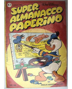 Super Almanacco Paperino N. 1 Luglio 1980 -  Ed. Mondadori