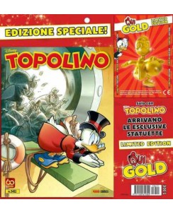 Topolino n.3411 GADGET Qui GOLD ed. Panini FU29
