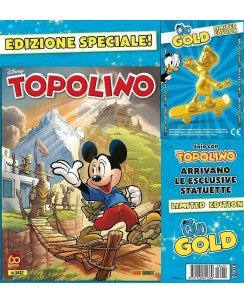 Topolino n.3412 GADGET Quo GOLD ed. Panini FU29