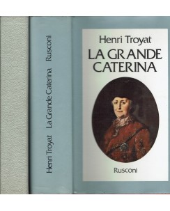 Henri Troyat : la grande Caterina con COFANETTO ed. Rusconi A91