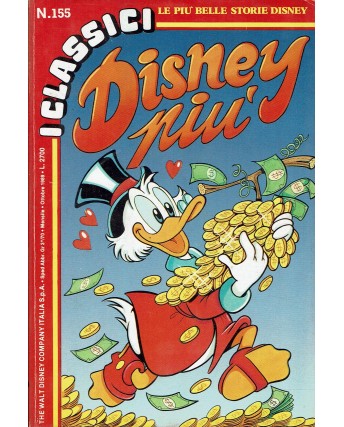 Classici Disney Seconda Serie n.155 le storie piu belle ed. Disney BO05