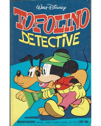 Classici Disney Seconda Serie n. 10 Topolino detective ed. Mondadori BO05
