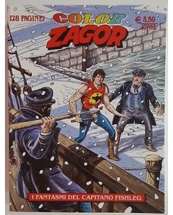 Color Zagor n. 1 i fantasmi del Capitano Fishlag di Guido Nolitta ed. Bonelli