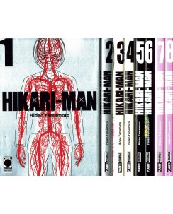 Hikari-Man  1/8 serie COMPLETA di Hideo Yamamoto ed. Panini SC05