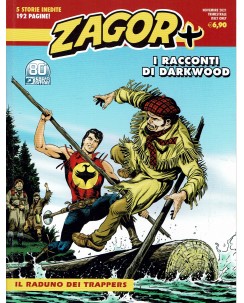 Maxi Zagor  44 raduno dei trappers i racconti Darkwood di Burattini ed. Bonelli 