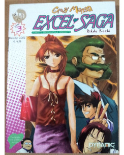 Excel Saga n. 3 di Rikdo Koshi ed. Dynamic * SCONTO 40% * NUOVO!