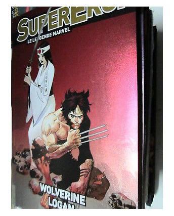 Le leggende Marvel Supereroi 17 Wolverine Logan ed.Panini NUOVO FU12