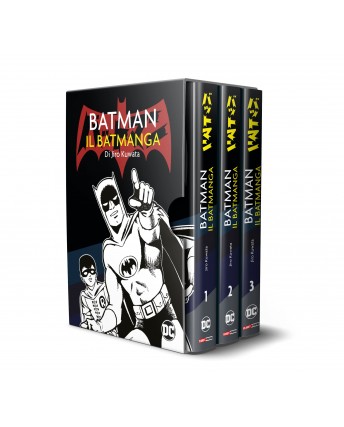 Batman il Batmanga COFANETTO 3 vol. di Kuwata NUOVO ed. Panini FU40