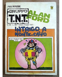 Alan Ford Gruppo TNT n. 59 * Magnus & Max Bunker * Ed. Corno