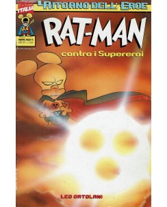 Marvel Mega  15 Rat-Man conto i supereroi RATMAN di Leo Ortolani ed. Marvel FU38