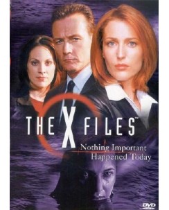 The X Files Nothing Important Happened today DVD Nuovo