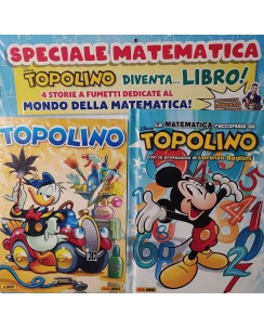 Topolino n.3470 blisterato ALLEGATO Matematica ed. Panini NUOVO FU27