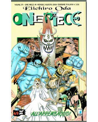 One Piece n.49 di Eiichiro Oda prima EDIZIONE USATO ed. Star Comics