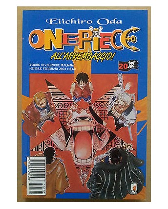 One Piece n.20 di Eiichiro Oda prima EDIZIONE USATO ed. Star Comics