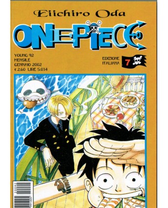 One Piece n. 7 di Eiichiro Oda prima EDIZIONE USATO ed. Star Comics