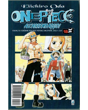 One Piece n.18 di Eiichiro Oda prima EDIZIONE USATO ed. Star Comics