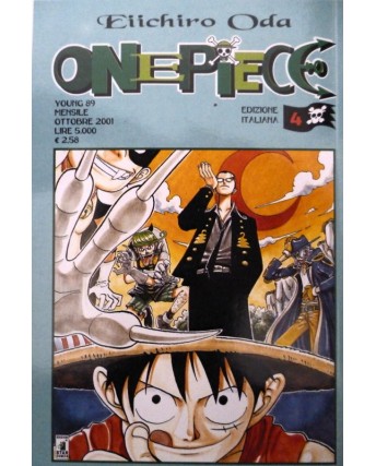 One Piece n. 4 di Eiichiro Oda prima EDIZIONE USATO ed. Star Comics