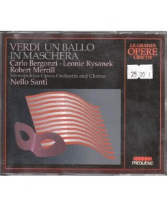 115 CD Frequenz Verdi Un ballo in maschera New York Metropolitan opera 1962 2CD