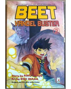 Beet Vandel Buster n. 2 di R. Sanjo, K. Inada ed. Star Comics*SCONTO 50%*OTTIMO!