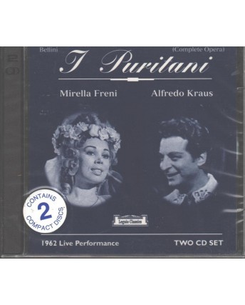 073 CD Bellini I Puritani Dir. Nino Verchi Legato Classics 2CD