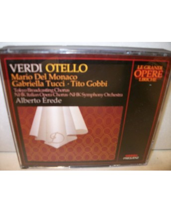 036 CD Giuseppe Verdi Otello Dir. Alberto Erede Anno 1959 Frequenz 2CD