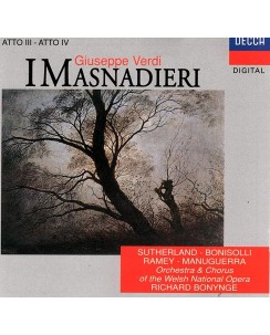 029 CD Giuseppe Verdi i Masnadieri atto 1/4 Sutherland Bonisnolli Ramey 2CD