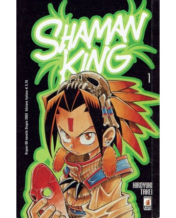 Shaman King n.  1 di Hiroyuki Takei prima ed. Star Comics 