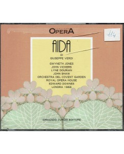 114 CD Armando Curcio editore G. Verdi Aida Recorded London 1968