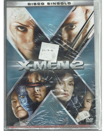 DVD X-Men 2 MArvel disco singolo con Hugh Jackman Nuovo ITA