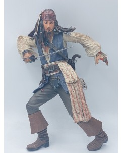 I Pirati dei Caraibi CAPITAN JACK SPARROW Action figure SUONI 25 cm NO BOX Gd24