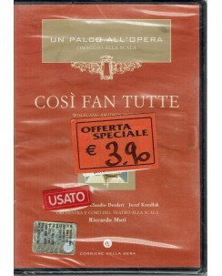 Mozart Così Fan Tutte R. Muti Palco All'Opera 4 Rai Trade ITA NUOVO