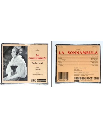 146 CD Legato classics Bellini La sonnambula registrato a New York 1960