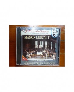 137 CD Nota blu G. Puccini Manon lescaut live recording Verona 1970 