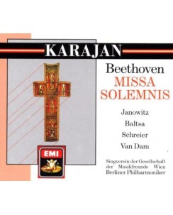 138 CD Emi Beethoven Missa solemnis original recording 1975