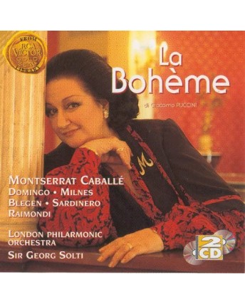 156 CD Bmg G. Puccini La bohème recorded London 1974