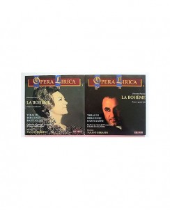 159 CD Puccini La Bohème Tullio Serafini Tebaldi Bergonzi Bastianini 2CD