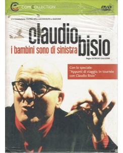DVD Claudio Bisio: I bambini sono di sinistra Comicolelection regia Gallione ITA