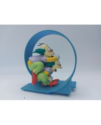 The Simpson's HOMER AND KRUSTY CLOWN Action figure 10cm McFarlane Toys Gd28