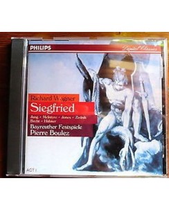 188 CD Philips classics R. Wagner Siegfried recorded at Bayreuth festival 3CD