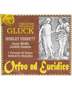 203 CD Christoph W. GLUCK Orfeo ed Euridice Dir. Renato Fasano BMG 2CD
