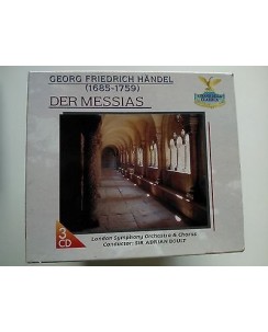 205 CD Georg F. Handel  Dear Messias Dir. Adrian Boult Nota Blu 3CD