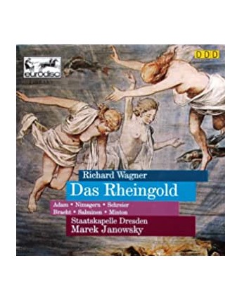 211 CD Eurodisc library Wagner Das Rheingold Recording Lukaskirche Dresda 1980