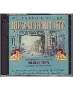 230 CD Nota blu W.A. Mozart Die zauberflote complete opera in two acts 1992 